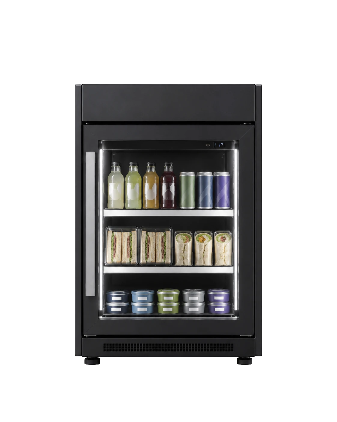 MatchBox S kompakter Smart-Vending-Automat in Frontalansicht